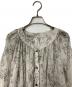 house of lotus (ハウスオブロータス) 花柄シアーワンピース グレー×ブラック サイズ:M：7000円