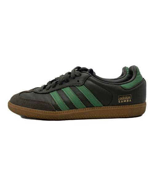 adidas（アディダス）adidas (アディダス) SAMBA OG OLIVE/GREEN ブラウン×グリーン サイズ:US6 1/2 /UK6/FR39 1/3 /JP245/CHN240の古着・服飾アイテム