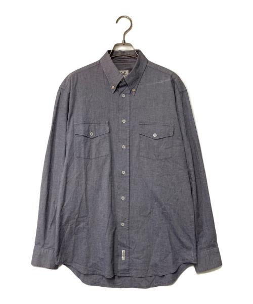 C.P COMPANY（シーピーカンパニー）C.P COMPANY (シーピーカンパニー) ボタンダウンシャツ ネイビー サイズ:SIZE 4の古着・服飾アイテム