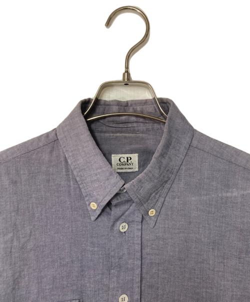 C.P COMPANY（シーピーカンパニー）C.P COMPANY (シーピーカンパニー) ボタンダウンシャツ ネイビー サイズ:SIZE 4の古着・服飾アイテム