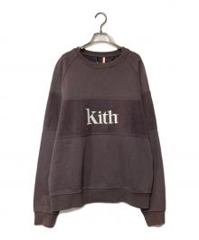 KITH（キス）の古着「Paneled Wiliams Crewneck」｜ブラウン