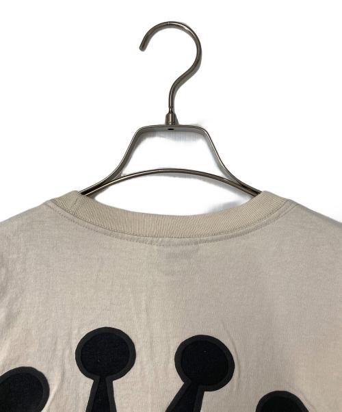 stussy（ステューシー）stussy (ステューシー) LB Crown Tee ベージュ サイズ:Mの古着・服飾アイテム