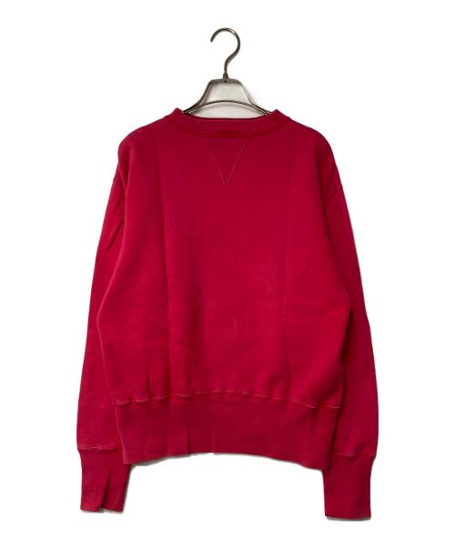 Pherrow's（フェローズ）Pherrow's (フェローズ) 両Vスウェット レッド サイズ:Mの古着・服飾アイテム