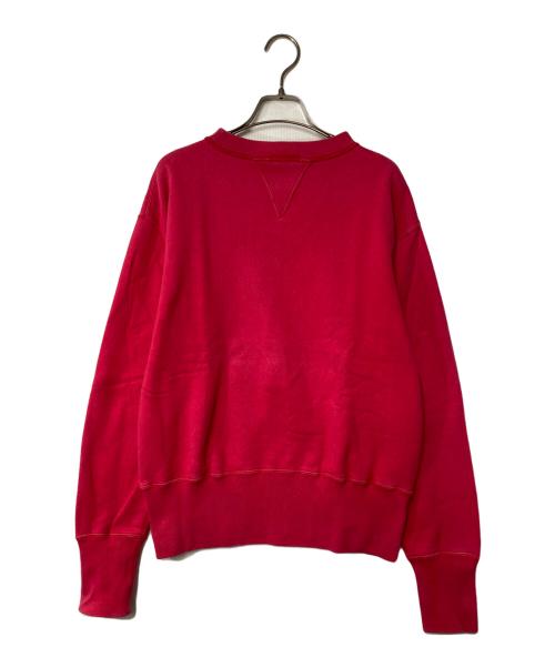 Pherrow's（フェローズ）Pherrow's (フェローズ) 両Vスウェット レッド サイズ:Mの古着・服飾アイテム