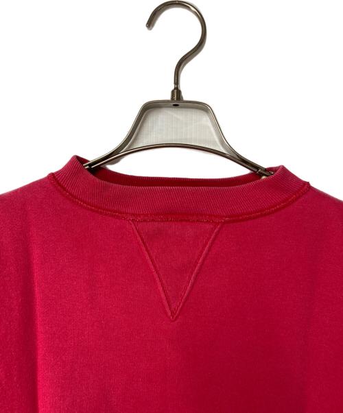 Pherrow's（フェローズ）Pherrow's (フェローズ) 両Vスウェット レッド サイズ:Mの古着・服飾アイテム