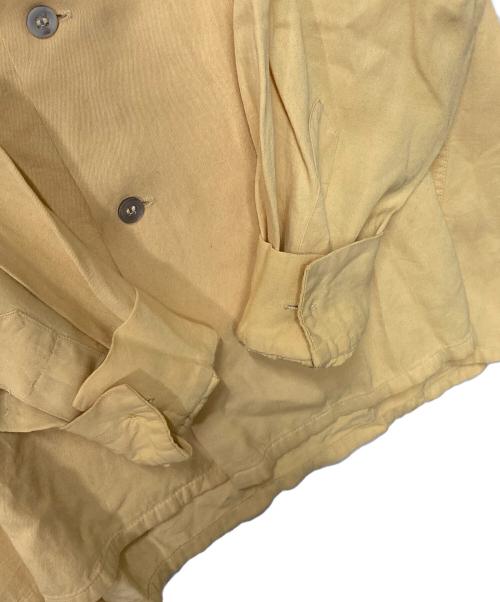 Artvogue（アートヴォーグ）Artvogue (アートヴォーグ) オープンカラーシャツ イエロー サイズ:size15-15 1/2の古着・服飾アイテム