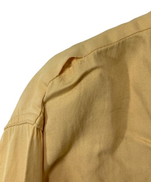 Artvogue（アートヴォーグ）Artvogue (アートヴォーグ) オープンカラーシャツ イエロー サイズ:size15-15 1/2の古着・服飾アイテム