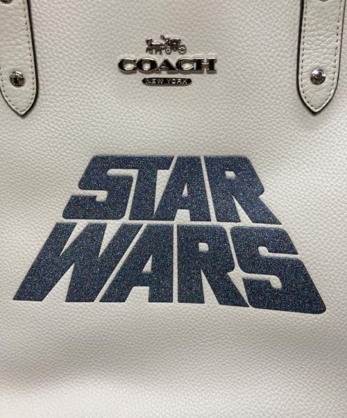 COACH（コーチ）COACH (コーチ) STAR WARS (スターウォーズ) トートバッグ ベージュの古着・服飾アイテム