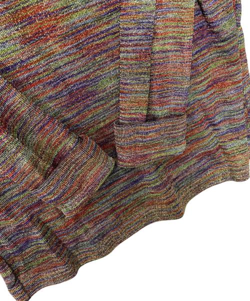 missoni（ミッソーニ）missoni (ミッソーニ) クルーネック総柄ラメニット マルチカラー サイズ:不明の古着・服飾アイテム