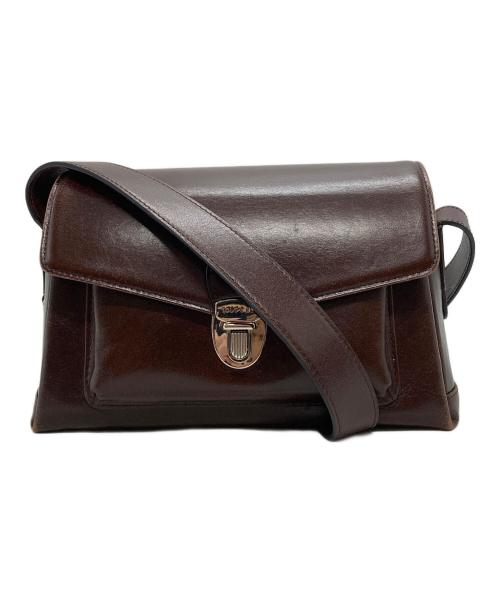TOUT Y EST（トゥティエ）tout y est (トゥティエ) SAC VOLET SMALL ブラウンの古着・服飾アイテム