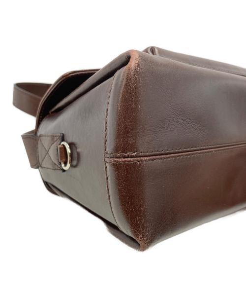 TOUT Y EST（トゥティエ）tout y est (トゥティエ) SAC VOLET SMALL ブラウンの古着・服飾アイテム