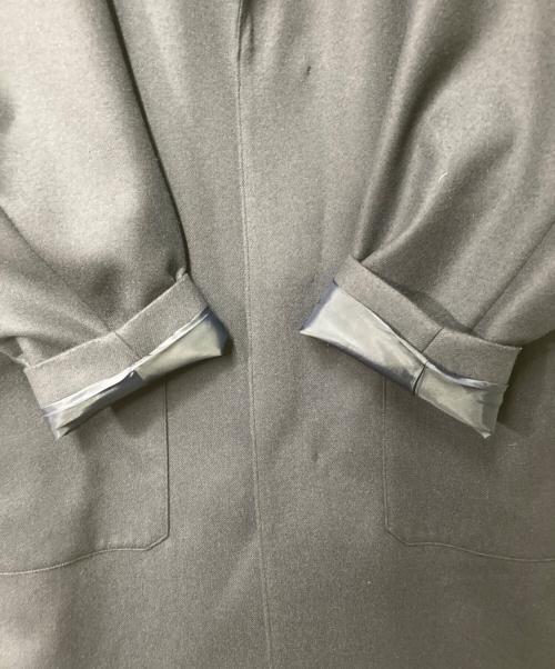 HYKE（ハイク）HYKE (ハイク) WOOL SHOP COAT ネイビー サイズ:XLの古着・服飾アイテム