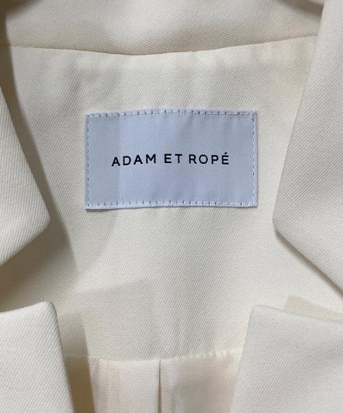 Adam et Rope（アダム エ ロペ）Adam et Rope (アダム エ ロペ) クラウドショルダーベスト ホワイト サイズ:Freeの古着・服飾アイテム