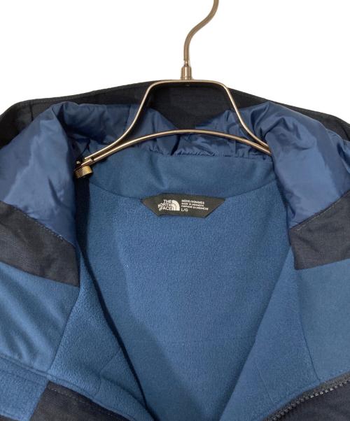 THE NORTH FACE（ザ ノース フェイス）THE NORTH FACE (ザ ノース フェイス) ロゴ刺繍中綿マウンテンパーカー ネイビー サイズ:Lの古着・服飾アイテム