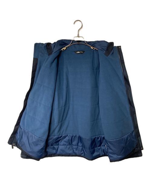 THE NORTH FACE（ザ ノース フェイス）THE NORTH FACE (ザ ノース フェイス) ロゴ刺繍中綿マウンテンパーカー ネイビー サイズ:Lの古着・服飾アイテム