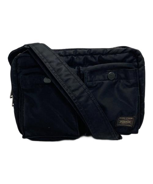 PORTER（ポーター）PORTER (ポーター) TANKER SHOULDER BAG(S) ブラックの古着・服飾アイテム