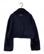 COGTHEBIGSMOKEコグザビッグスモーク）の古着「ISA BIKER JACKET」｜ネイビー