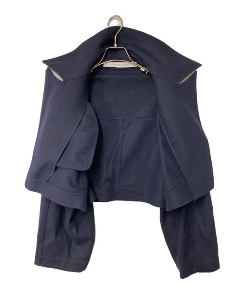 COGTHEBIGSMOKE（コグザビッグスモーク）COGTHEBIGSMOKE (コグザビッグスモーク) ISA BIKER JACKET ネイビー サイズ:FREEの古着・服飾アイテム