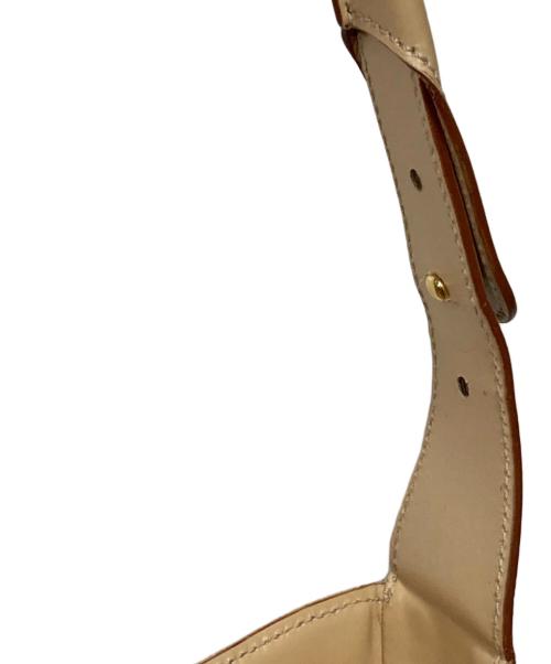 CELINE（セリーヌ）CELINE (セリーヌ) マカダムワンショルダーバッグ ホワイトの古着・服飾アイテム