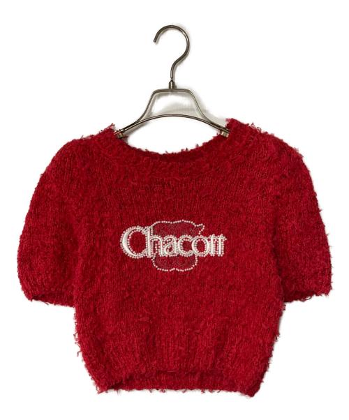 Snidel（スナイデル）Snidel (スナイデル) Chacott (チャコット) ジャガードプルオーバー レッド サイズ:Freeの古着・服飾アイテム