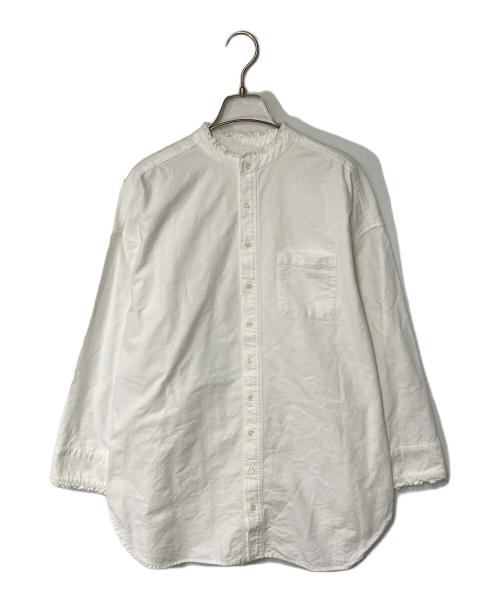 nest Robe（ネストローブ）nest Robe (ネストローブ) コットンシャツ ホワイト サイズ:FREEの古着・服飾アイテム