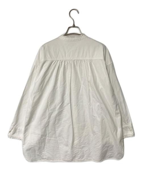 nest Robe（ネストローブ）nest Robe (ネストローブ) コットンシャツ ホワイト サイズ:FREEの古着・服飾アイテム
