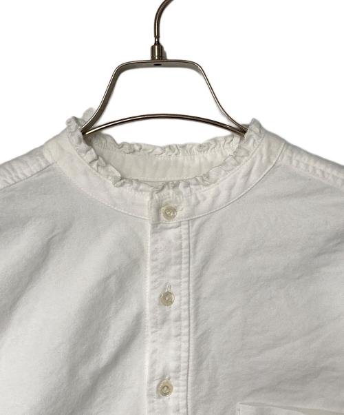nest Robe（ネストローブ）nest Robe (ネストローブ) コットンシャツ ホワイト サイズ:FREEの古着・服飾アイテム