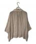 nest Robe (ネストローブ) ワイドリネンシャツ ベージュ サイズ:FREE：5000円