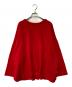 nest Robe (ネストローブ) 裏毛2WAY刺繍カーディガン レッド サイズ:FREE：7000円