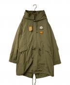 KARL HELMUTカールヘルム）の古着「3WAYモッズコート」｜オリーブ