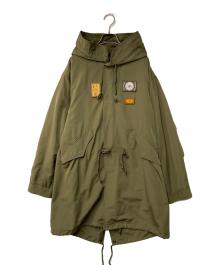 KARL HELMUT（カールヘルム）の古着「3WAYモッズコート」｜オリーブ