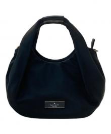 Kate Spade（ケイトスペード）の古着「カータースモール プリテッド クロスボディ」｜ブラック