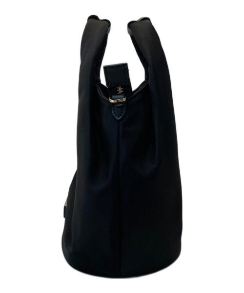 Kate Spade（ケイトスペード）Kate Spade (ケイトスペード) カータースモール プリテッド クロスボディ ブラックの古着・服飾アイテム