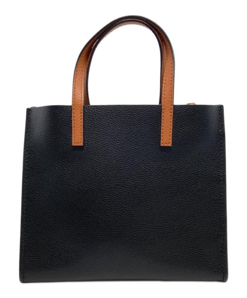 Marc by Marc Jacobs（マークバイマークジェイコブス）Marc by Marc Jacobs (マークバイマークジェイコブス) ハンドバッグ ブラック×ホワイトの古着・服飾アイテム