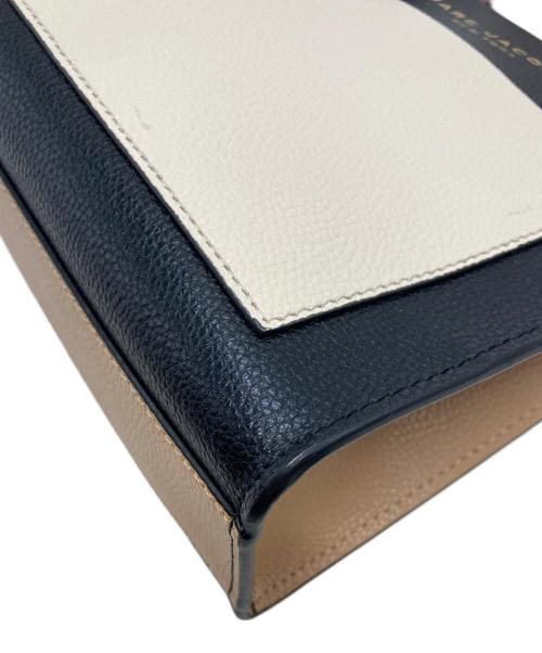 Marc by Marc Jacobs（マークバイマークジェイコブス）Marc by Marc Jacobs (マークバイマークジェイコブス) ハンドバッグ ブラック×ホワイトの古着・服飾アイテム