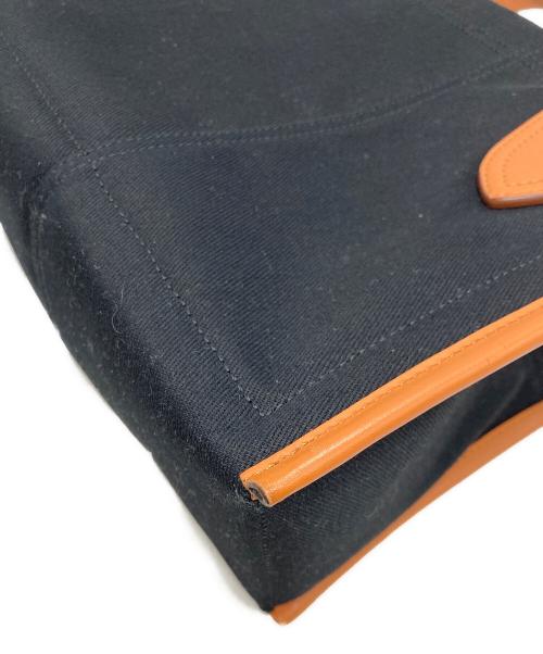 J&M DAVIDSON（ジェイ＆エム デヴィッドソン）J&M DAVIDSON (ジェイ＆エム デヴィッドソン) バブーシュカ トートバッグ ブラック×オレンジの古着・服飾アイテム