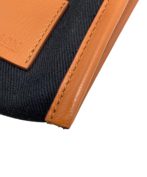 J&M DAVIDSON（ジェイ＆エム デヴィッドソン）J&M DAVIDSON (ジェイ＆エム デヴィッドソン) バブーシュカ トートバッグ ブラック×オレンジの古着・服飾アイテム