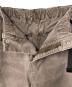 中古・古着 DUFFER (ダファー) WEBBING BELT KERSEY WIDE PANTS ブラウン サイズ:L：5000円