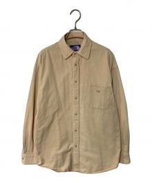 THE NORTHFACE PURPLELABEL（ザ・ノースフェイス パープルレーベル）の古着「Organic Cotton Corduroy Big Shirt」｜ブラウン