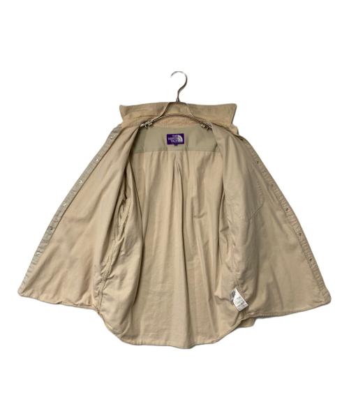 THE NORTHFACE PURPLELABEL（ザ・ノースフェイス パープルレーベル）THE NORTHFACE PURPLELABEL (ザ・ノースフェイス パープルレーベル) Organic Cotton Corduroy Big Shirt ブラウン サイズ:Sの古着・服飾アイテム