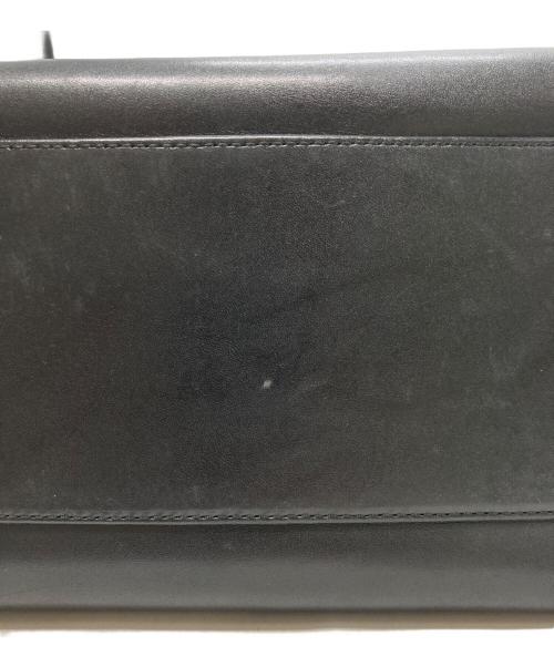 BROOKS BROTHERS（ブルックスブラザーズ）BROOKS BROTHERS (ブルックスブラザーズ) レザーダレスバッグ ブラックの古着・服飾アイテム