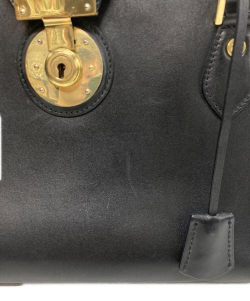 BROOKS BROTHERS（ブルックスブラザーズ）BROOKS BROTHERS (ブルックスブラザーズ) レザーダレスバッグ ブラックの古着・服飾アイテム