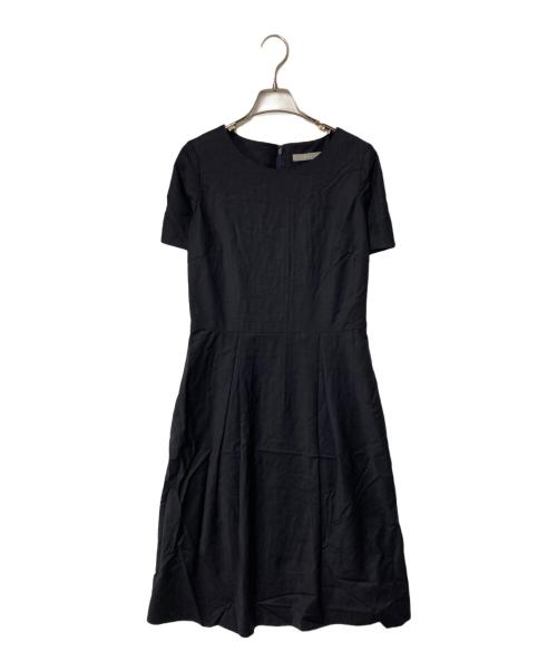 theory luxe（セオリーリュクス）theory luxe (セオリーリュクス) 半袖ワンピース ネイビー サイズ:36の古着・服飾アイテム