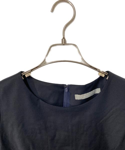 theory luxe（セオリーリュクス）theory luxe (セオリーリュクス) 半袖ワンピース ネイビー サイズ:36の古着・服飾アイテム