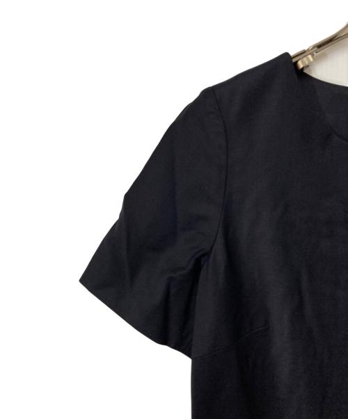 theory luxe（セオリーリュクス）theory luxe (セオリーリュクス) 半袖ワンピース ネイビー サイズ:36の古着・服飾アイテム