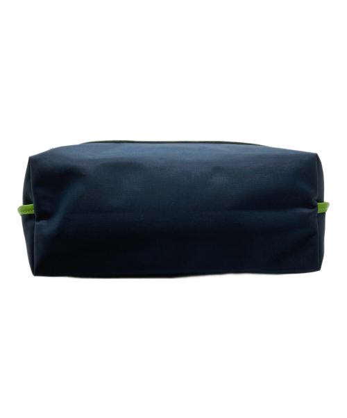 LONGCHAMP（ロンシャン）LONGCHAMP (ロンシャン) LE PLIAGE RE-PLAY ネイビー×グリーンの古着・服飾アイテム