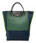 LONGCHAMP（ロンシャン）の古着「LE PLIAGE RE-PLAY」｜ネイビー×グリーン
