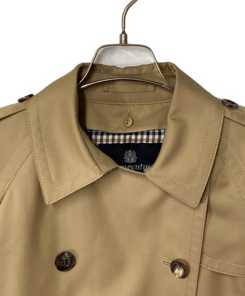 Aquascutum（アクアスキュータム）Aquascutum (アクアスキュータム) トレンチコート ベージュ サイズ:8の古着・服飾アイテム