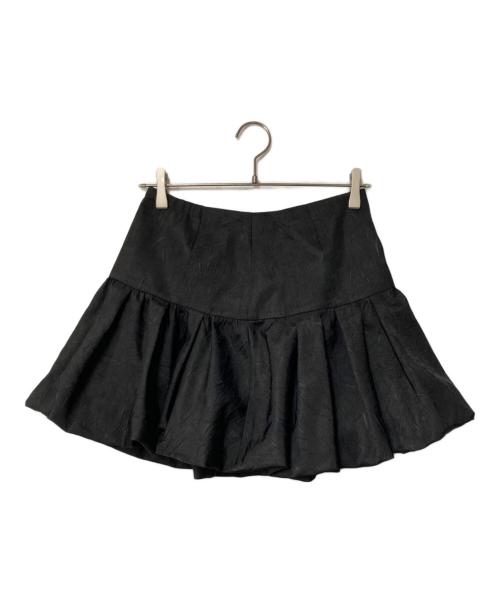 HER LIP TO（ハーリップトゥ）HER LIP TO (ハーリップトゥ) Bubble Mini Skirt ブラック サイズ:Mの古着・服飾アイテム