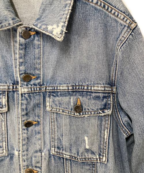 MADE GOLD（メイドゴールド）MADE GOLD (メイドゴールド) ダメージ加工デニムジャケット インディゴ サイズ:不明の古着・服飾アイテム